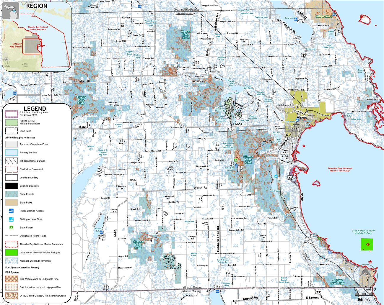 Alpena Natural Features