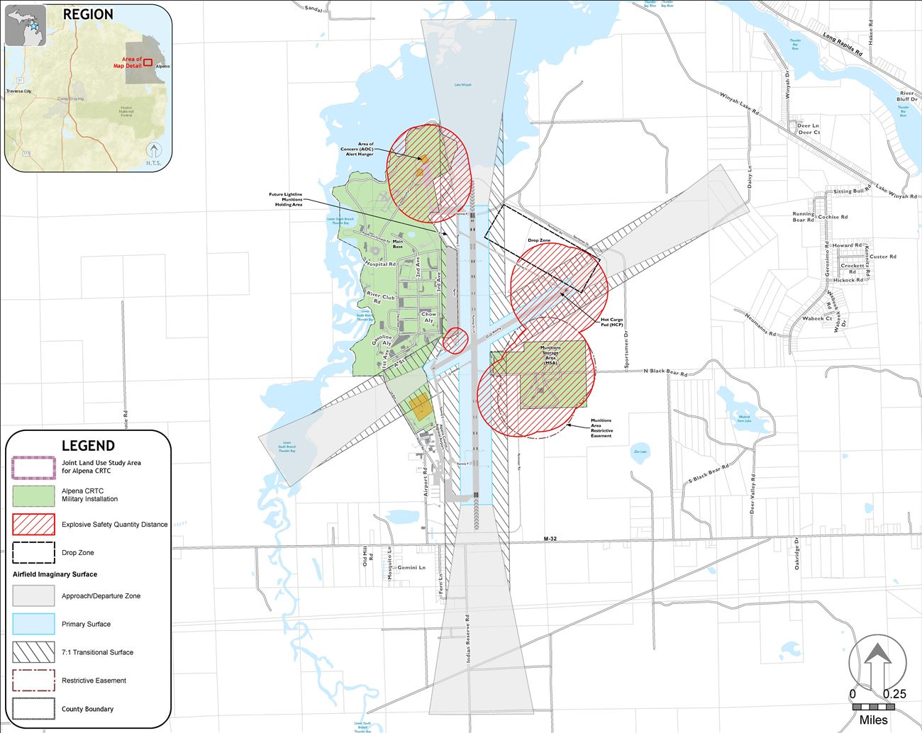 Alpena Noise Map